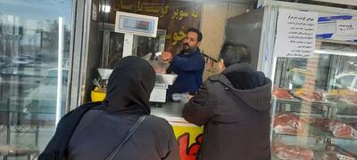  توزیع گوشت گرم تنظیم بازاری در بازارهای کرج