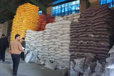  کشف بیش از ۴۰۰ تن برنج و روغن احتکاری در شهرری