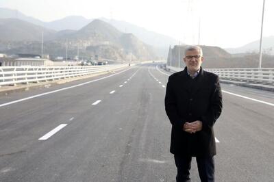  پایان ساخت یکی از پل‌های بزرگ آزادراه شمالی کرج