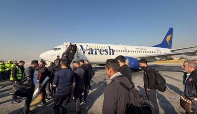 تیم فوتبال پرسپولیس عازم دوحه شد