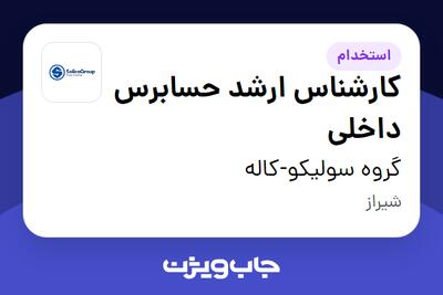  استخدام کارشناس ارشد حسابرس داخلی در گروه سولیکو-کاله