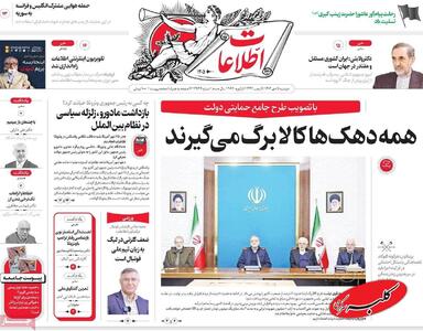 صفحه اول رونامه های دوشنبه 15ذی/ بازتاب جهانی ربودن رئیس جمهور ونزوئلا - کلبه سرگرمی