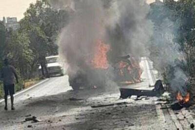  پهپاد اسرائیلی یک خودرو را در نبطیه لبنان هدف قرار داد