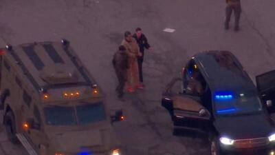 تصاویر جدید از انتقال مادورو به دادگاه در نیویورک + فیلم