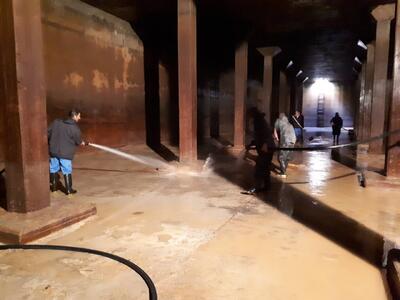  فاطمی: شست‌وشوی مخازن ذخیره آب شرب خراسان شمالی انجام می‌شود