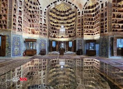 گشتی در بقعه شیخ صفی‌الدین اردبیلی؛ روایت خرقه و کاغذ دیواری طلایی