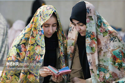  حضور ۱۱۰۰ معتکف در اعتکاف دانش‌آموزی و مادردختری رامیان