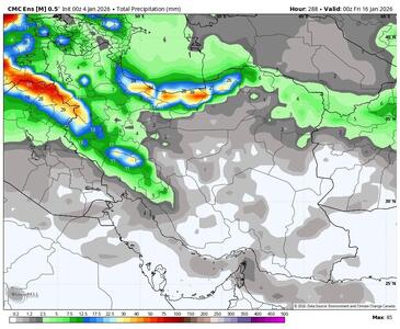فعالیت سامانه‌های بارشی فعلا تمام شد؛ هشدار آلودگی هوا برای ۶ استان