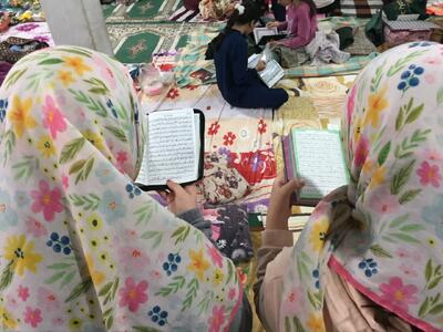  حضور نماینده ولی فقیه در استان مرکزی در اعتکاف حوزه شهید فهمیده اراک