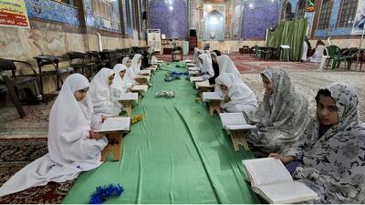  دختران دهه‌ نودی استان سمنان در حریم اعتکاف