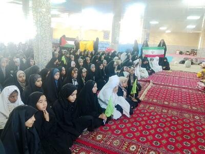  حضور پرشور جوانان و نوجوانان فاریابی در مراسم اعتکاف