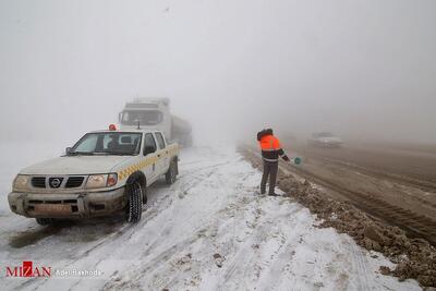 اجرای عملیات برف‌روبی بیش از ۶۵ هزار کیلومتر از شبکه راه‌های کشور