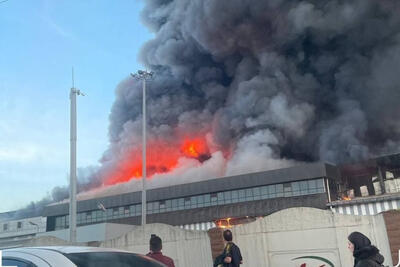 دلیل آتش سوزی شدید کارخانه آمل اعلام شد+ فیلم