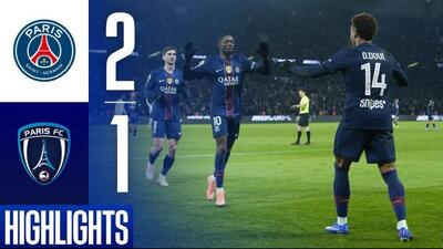 ویدیو| خلاصه بازی پاری سن ژرمن ۲ - پاریس اف سی ۱/ ستاره‌ها فاتح دربی پاریس شدند - پارس فوتبال