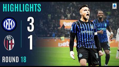 ویدیو| خلاصه بازی اینتر ۳ - بولونیا ۱/ گل و پاس گل لائوتارو - پارس فوتبال