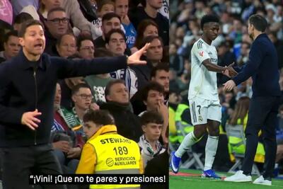 تذکر تند ژابی به وینیسیوس: نایست و پرس کن! - پارس فوتبال