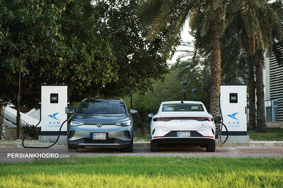 کیش سبز شد! ۱۶ هزار خودروی برقی حالا سریع شارژ می‌شود