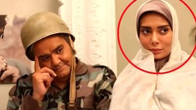  عکس| سفر به ایام قدیم «نگار فروزنده» 17 ساله در اولین فیلم سینمایی اش