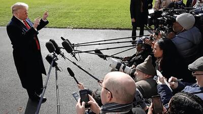 ترامپ : اوضاع ایران را از نزدیک زیر نظر داریم/ ما قطعا به گرینلند نیاز داریم /معاون مادورو ممکن است نفر بعدی بازداشتی ها باشد