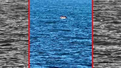  فیلم تیراندازی به قایق ماهیگیری در سواحل خان یونس