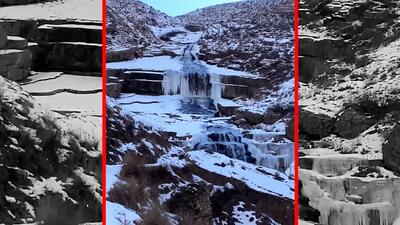  فیلم طبیعت زمستانی کوهستان نمارستاق