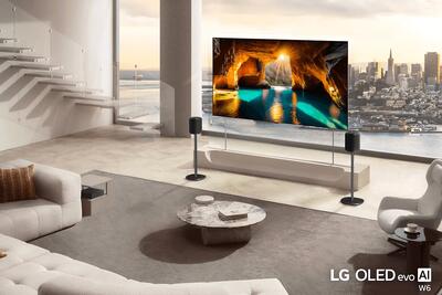  ال‌جی از باریک‌ترین تلویزیون OLED جهان رونمایی کرد