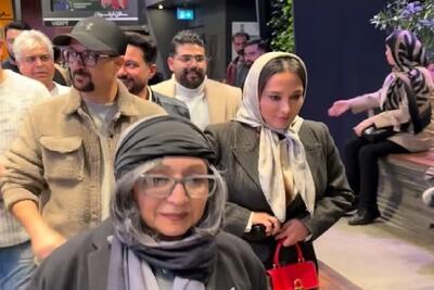 اکران مردمی؛ مریم سعادت و آناهیتا درگاهی قشون کش کردن/ به کجا چنین شتابان