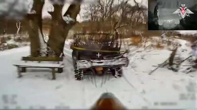  پهپادهای FPV روسی را تماشا کنید که زیرساخت‌های اوکراین را در منطقه سومی نابود می‌کنند.