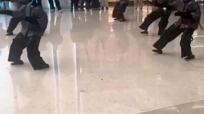  این دو مرد آهنین نتوانستند در زمین رقص با هم باشند و درست در حین اجرا با هم درگیر شدند.