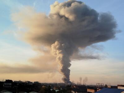 مهار آتش در انبار ۷۰۰۰ متری کارخانه کاله
