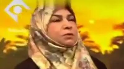  پخش تک خوانی زن روی آنتن زنده تلویزیون!