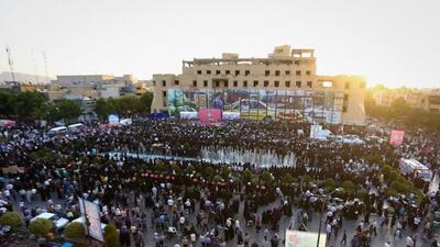 تجمع بزرگ «تا پای جان برای ایران» در اصفهان