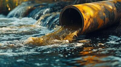 فقط ۴ درصد آب مصرفی صنایع از پساب است