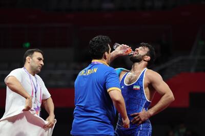 درستکار: حسن یزدانی همانند مدال‌آوران مسابقات جهانی دیده شد