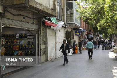 گزارش میدانی ایسنا؛ بازار تهران باز، اما در سکوت!