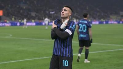  گل دوم اینتر به بولونیا (لائوتارو مارتینز)