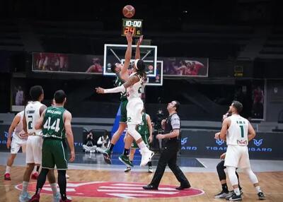 رقابت نفس گیر در صدر جدول لیگ بسکتبال