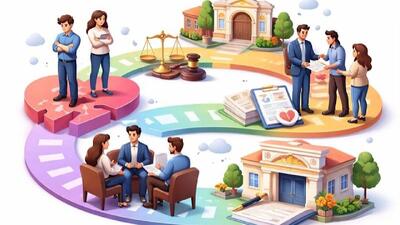  مدیریت اختلافات در سه گانه حقوقی، خانواده و قرارداد‌ها