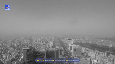 شاخص آلودگی هوای تهران سه‌شنبه ۱۶ دی / وضعیت خطرناک شد