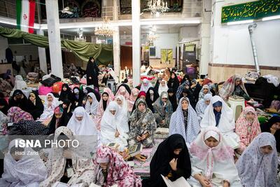 مراسم معنوی اعتکاف - تهران