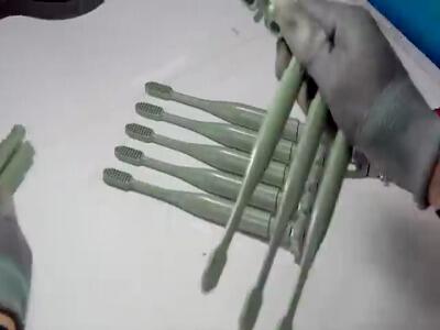  مراحل تولید انبوه مسواک در کارخانه ای پیشرفته در کره جنوبی