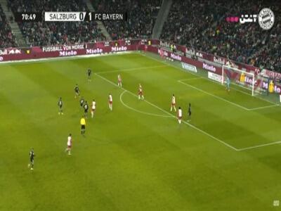 گل دوم بایرن مونیخ به سالزبورگ