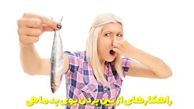  راهکارهای از بین بردن بوی بد ماهی از دست، یخچال و از خانه ساده و راحت