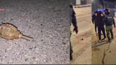  پرتاب نارنجک جنگی در خیابان های ایلام!