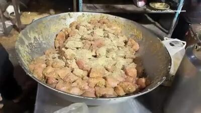  طرز تهیه جوجه کباب خیابانی در کراچی مرکز طعم پاکستان