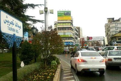  تجریش و خودروهای کلاسیک آن در دهه ۴۰ (عکس)