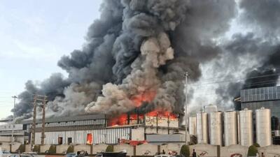  آخرین وضعیت کارخانه حادثه‌دیده در آمل