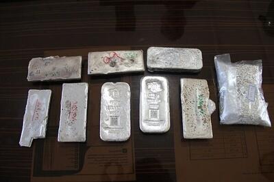  کشف ۶ کیلوگرم نقره قاچاق در مرزبان بازرگان