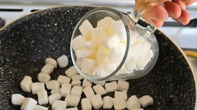  از ترکیب قند با شیر شگفت زده میشی!!! کنار چای خیلی میچسبه