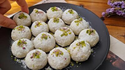  طرزتهیه شیرینی بدون تخم مرغ و همزن!/ آسونتر از قطاب بدون فر و سرخ کردن